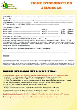 Bulletin jeunesse Toussaint